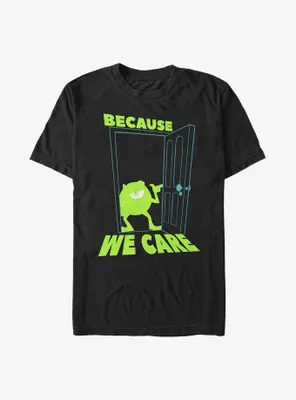 Disney Pixar Monsters Inc. Mike Because We Care T-Shirt