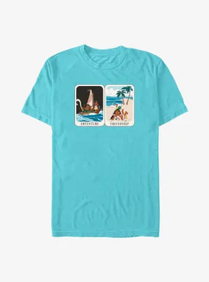 Disney Moana Adventure and Friendship Cards T-Shirt