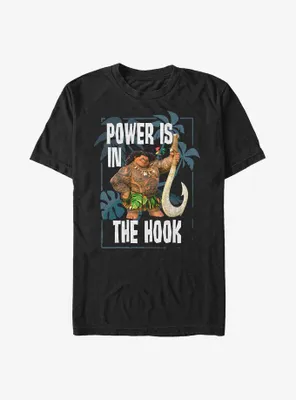 Disney Moana Maui Power Is The Hook T-Shirt