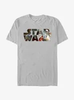 Star Wars The Mandalorian Boba Fett Logo T-Shirt