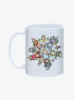 Jim Henson's Fraggle Rock All Star Group Mug 11oz