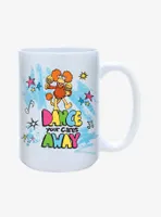 Jim Henson's Fraggle Rock Red Dance Your Cares Away Mug 15oz