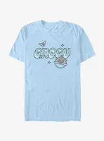 Star Wars The Mandalorian Grogu Chasing Butterfly T-Shirt