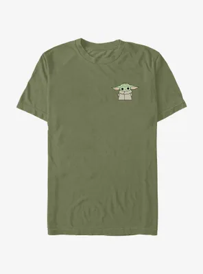 Star Wars The Mandalorian Grogu Chest Icon T-Shirt