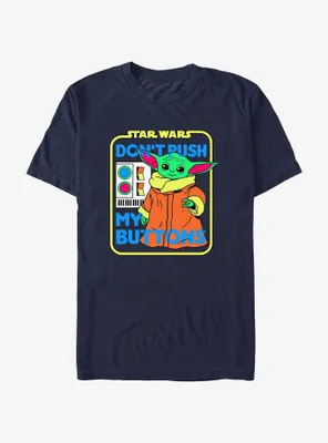 Star Wars The Mandalorian Grogu Don't Push My Buttons T-Shirt
