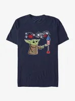 Star Wars The Mandalorian Grogu Firecracker T-Shirt