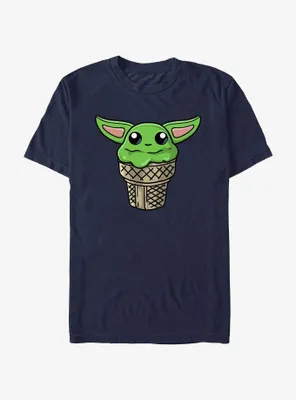 Star Wars The Mandalorian Grogu Ice Cream T-Shirt