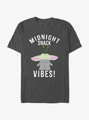 Star Wars The Mandalorian Grogu Midnight Snack T-Shirt