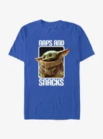 Star Wars The Mandalorian Grogu Naps and Snacks T-Shirt
