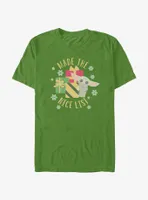 Star Wars The Mandalorian Grogu Nice List T-Shirt