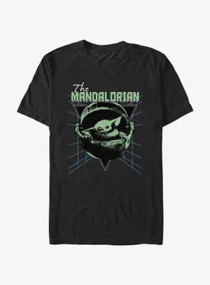 Star Wars The Mandalorian Grunge Grogu T-Shirt
