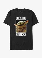 Star Wars The Mandalorian Naps and Snacks Always T-Shirt