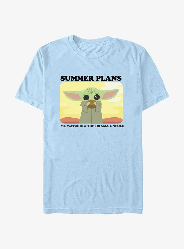 Star Wars The Mandalorian Summer Plans T-Shirt