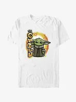 Star Wars The Mandalorian Child Spray Paint T-Shirt