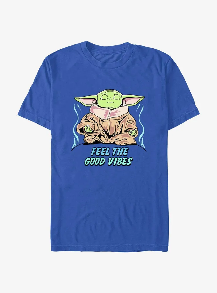 Star Wars The Mandalorian Good Vibes Grogu T-Shirt