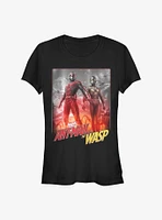 Marvel Ant-Man And The Wasp Hero Pose Girls T-Shirt