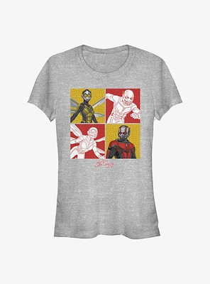 Marvel Ant-Man And Wasp Foursquare Girls T-Shirt