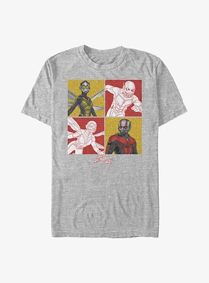 Marvel Ant-Man And Wasp Foursquare T-Shirt