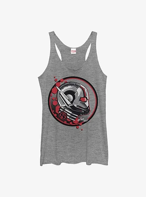 Marvel Ant-Man Ant Stamp Girls Raw Edge Tank