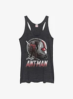 Marvel Ant-Man Helmet Girls Raw Edge Tank