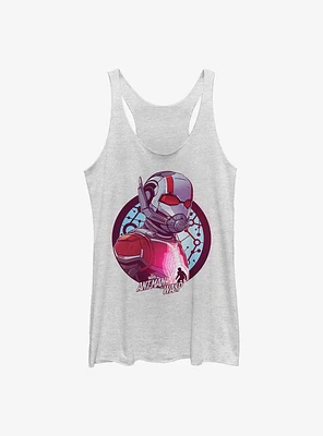 Marvel Ant-Man Pym Particle Girls Raw Edge Tank