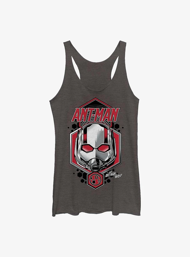 Marvel Ant-Man Shield  Girls Raw Edge Tank