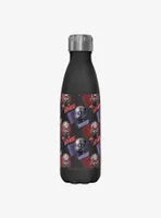 Marvel Ant-Man and the Wasp: Quantumania Ant-Man & Cassie Helmet Pattern Water Bottle