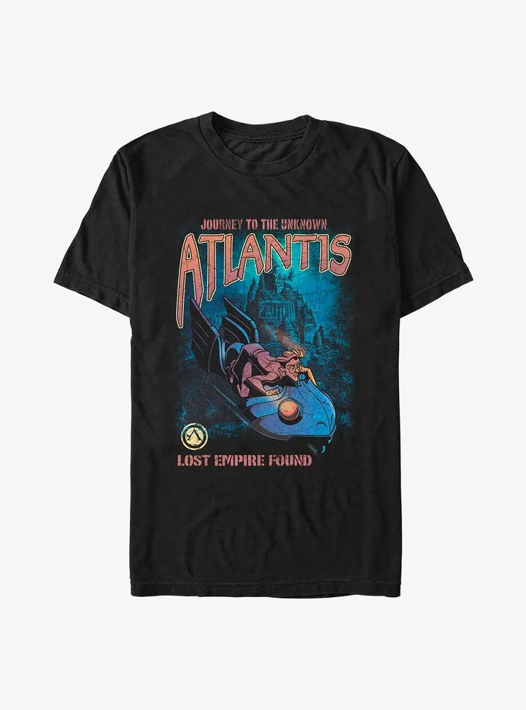 Disney Atlantis: The Lost Empire Milo Found Poster T-Shirt