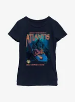 Disney Atlantis: The Lost Empire Milo Found Poster Youth Girls T-Shirt