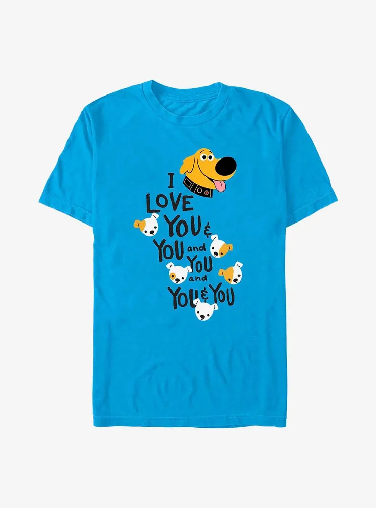 Disney Pixar Up Dug Loves You and T-Shirt