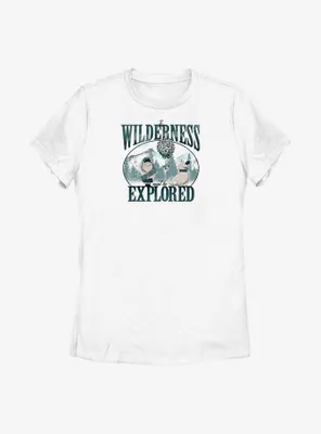 Disney Pixar Up Russell and Dug Wilderness Explored Womens T-Shirt