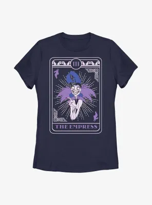 Disney The Emperor's New Groove Yzma Empress Tarot Card Womens T-Shirt