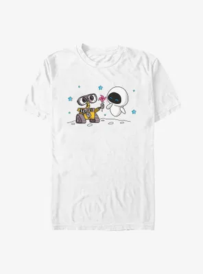 Disney Pixar Wall-E Chibi and Eve T-Shirt