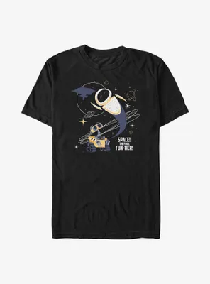 Disney Pixar Wall-E Retro Space Fun-tier T-Shirt