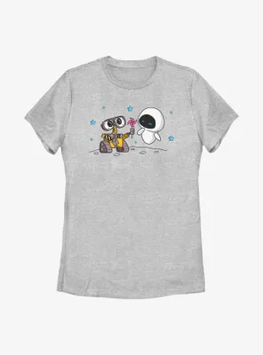 Disney Pixar Wall-E Chibi and Eve Womens T-Shirt