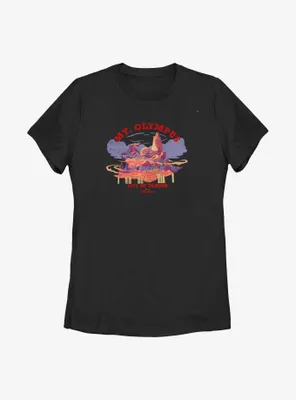 Disney Hercules Mount Olympus City of Clouds Womens T-Shirt