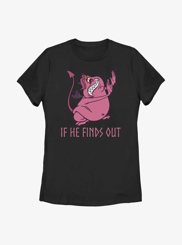 Disney Hercules Pain If He Finds Out Womens T-Shirt