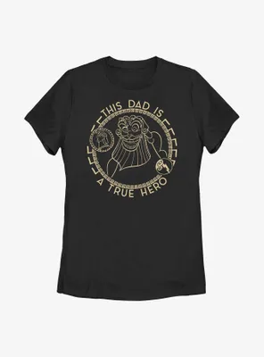 Disney Hercules True Hero Dad Zeus Womens T-Shirt