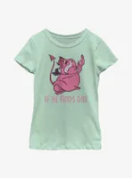 Disney Hercules Pain If He Finds Out Youth Girls T-Shirt