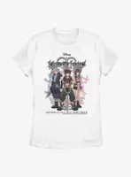 Kingdom Hearts Riku, Sora, and Kairi Group Womens T-Shirt