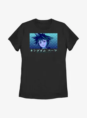 Kingdom Hearts Sora Portrait Womens T-Shirt