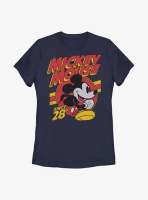 Disney Mickey Mouse Retro Womens T-Shirt