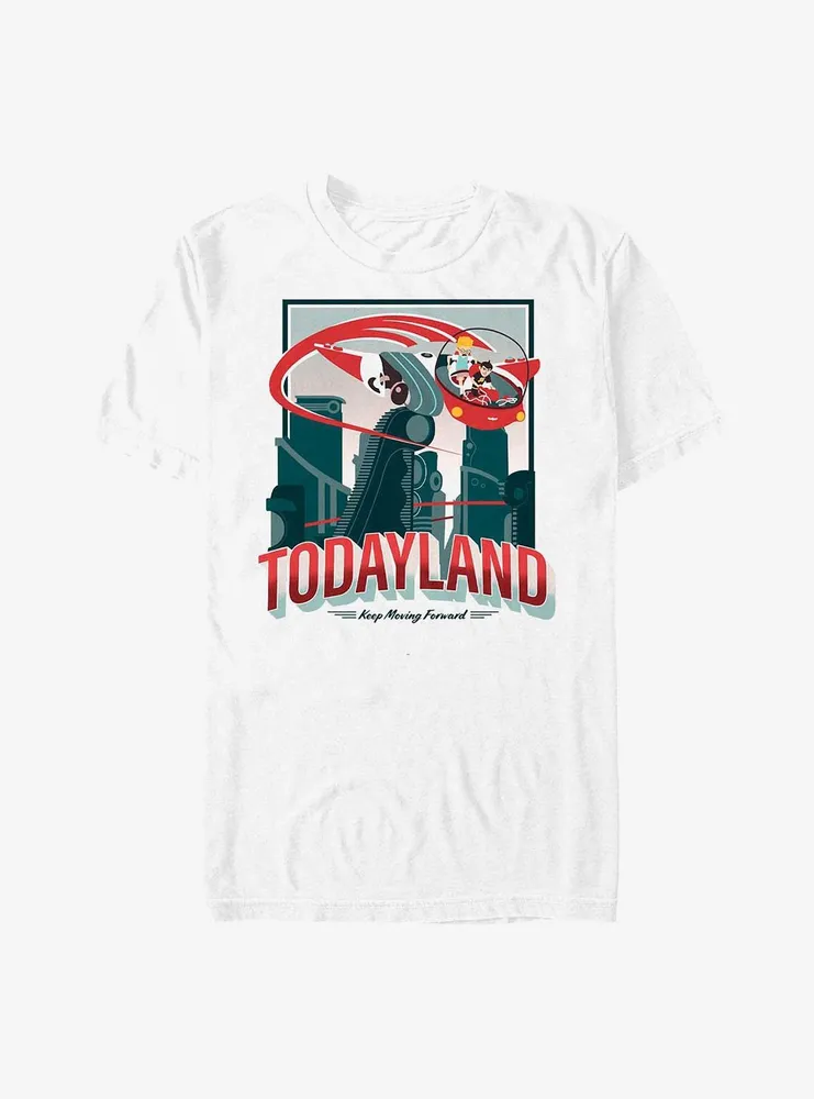 Disney Meet The Robinsons Todayland Poster T-Shirt