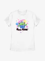 Disney Pixar Toy Story Pizza Planet Alien Airbrush Womens T-Shirt