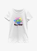 Disney Pixar Toy Story Pizza Planet Alien Airbrush Youth Girls T-Shirt