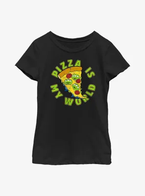 Disney Pixar Toy Story Pizza Is My World Youth Girls T-Shirt