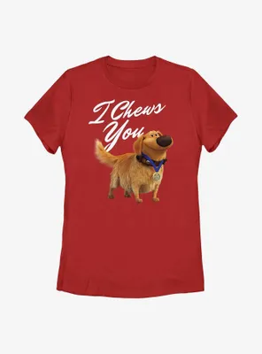 Disney Pixar Up Dug I Chews You Womens T-Shirt