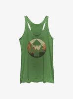 Disney Pixar Up Wilderness Explorers Badge Fill Womens Tank Top