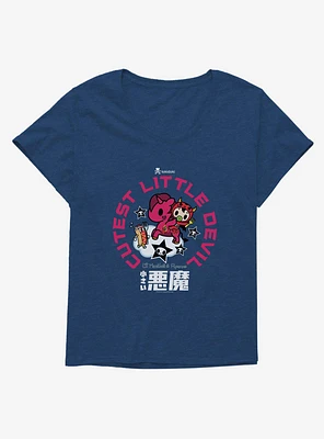 Tokidoki Peperino Cutest Little Devil Girls T-Shirt Plus
