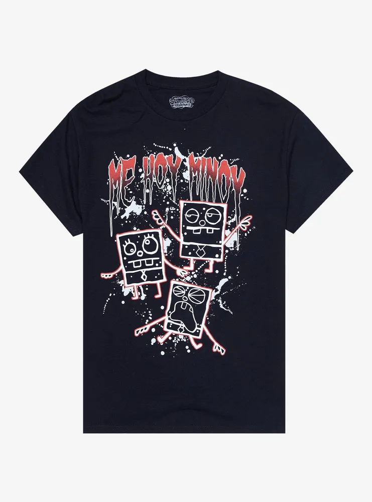 Hot Topic SpongeBob SquarePants Me Hoy Minoy Splatter T-Shirt